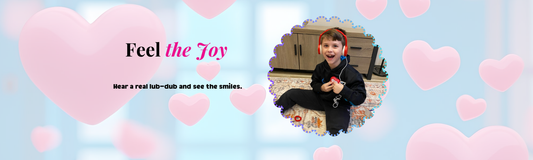 Feel The Joy: Hear A Real Lub-Dub And See The Smiles