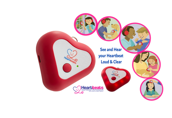 Heartbeats Electronic Stethoscope Toy with Audio & Visual Display ...